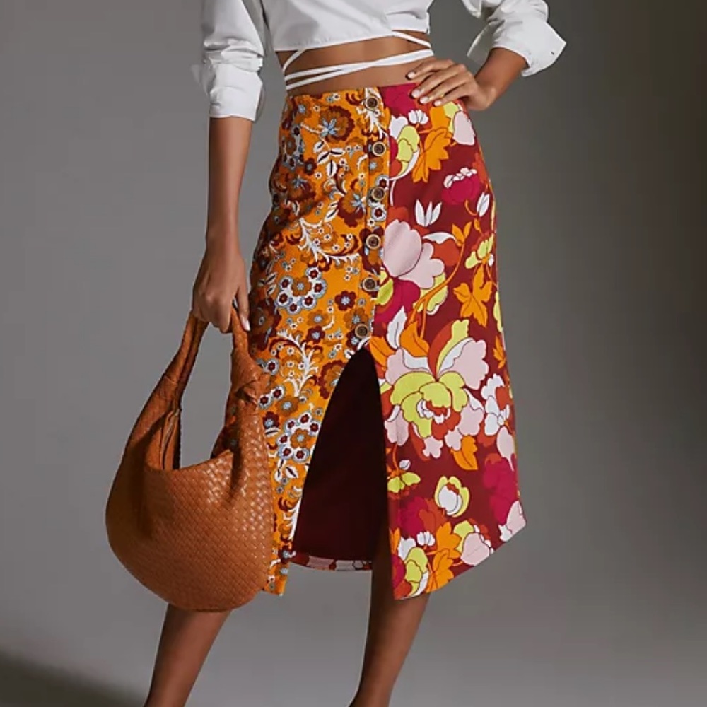 Anthropologie Maeve Skirt L 💫NWT✨